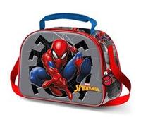 Sac à Goûter 3D - Marvel Spiderman Symbol - Gris - Taille Unique Gris