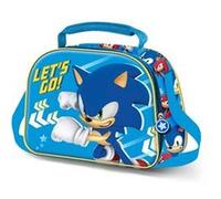 Sac à Goûter 3D - Sonic Go - Bleu - Taille Unique Bleu G