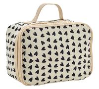 Sac à goûter isotherme Cœurs Ecru