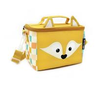 Sac à goûter - LES DÉGLINGOS - Cyranos le renard - Isotherme - Jaune - Ultra résistant