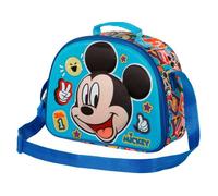 Sac à goûter Mickey 3D Blissy - Karactermania - Disney - Blanc - Bleu - Synthétique - Bandoulière