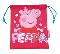 Sac à goûter PEPPA PIG - 26,5 x 21,5 cm - Rose - Enfant - Polyester