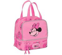 Sac à goûter - SAFTA - Minnie Mouse Loving - Qualité et résistance maximale - Rose