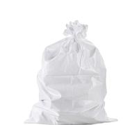 Sac à gravats avec Cordon de Fermeture 45x70cm | Sac PP tissé pour Gravats 25kg | Lot de 25 Sacs