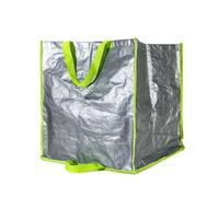 Nice Connection Sac à gravats NC 100 L Gris 47x47x47 cm multi-usage avec 4 poignées