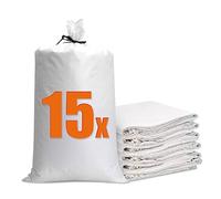 Sac à Gravats,Sac Jardinage Dechets,15 Pièces Sac de Chantier,Sac Gravats Chantier Sac Dechets pour Gravat Chantier,Déchets Vegetaux Construction 70x113 cm