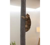 Sac à grimper pour chats - KERBL - CARPET - 16 x 16 x 240 cm - Fixation plafond - Polyester
