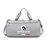 Sac à Gym Scooter Rider, Sac de Sport avec bandoulière Confortable, Parfaite pour W nds et Voyages Courts, Gym(Grey)