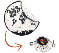 Sac à jouets 2 en 1 réversible Noomad Original Worldmap