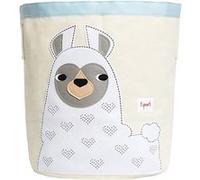 3 Sprouts Sac à jouets Lama Grand Multicolore
