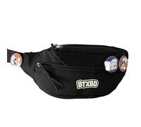 Sac à la taille tendance Lettres Bum Petit sac à bandoulière Belle poitrine avec sangle réglable Ceinture mignonne Boîte de taille Belle bandoulière Lettres Bum Pack, e, Mass Beauty