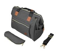 Monsieur Bébé – Sac à langer multifonction – 12 poches, trousse isotherme – 3 coloris