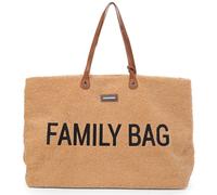 CHILDHOME, Family Bag, Sac A Langer, Sac De Voyage/Week-End, Grande Contenance, Pochette Incluse Détachable, Teddy Beige