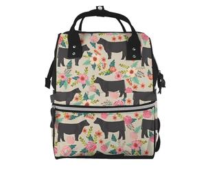 Sac à langer avec imprimé planète, sac à dos à langer pour maman, papa, sac à dos à langer étanche, sac de voyage multifonctionnel, Vaches et bœufs., One Size, Sac à dos tyrolien
