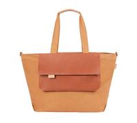 Sac à langer bébé tote bag sherpa marron TU