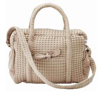 Sac À Langer En Coton Gaufré - Bb & Co - Quotidien - Mixte - Beige - 28 X 42 Cm