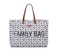 Sac à langer de voyage grande contenance design family bag blanc imprimé TU