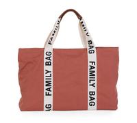 CHILDHOME - Sac à langer Family Bag Signature Canvas Terracotta