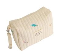 Sac à langer de voyage - Pochette à couches en coton | Organiseur portable | Sac de rangement pour poussette, sac de transport pour couches, support de sortie à la maison pour les parents avec