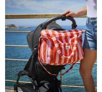 Sac à langer en double gaze Rose/Orange