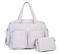 Sac à langer et pochette Mellow beige