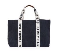 Childhome – Sac à langer Family Bag, grande contenance, pochette détachable – Signature Noir