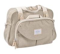 Béaba Sac à langer Genève II – Modulable, grande contenance, pochette amovible – Terre d'argile
