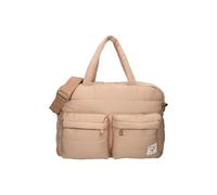 Sac à langer imperméable matelassé avec matelas à langer 2 crochets - Beige