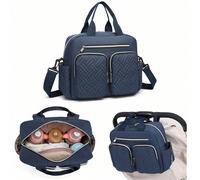 Sac à Langer Léger avec Poches Isolées Sac de Voyage Convertible en Messager Sac à Couches Weekend pour Maman et Papa Le style spacieux fait de ce sac à langer un excellent choix pour tous vos besoins