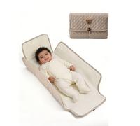 Sac à langer matelassé, tapis à langer pour garçons et filles, tapis à langer lavable en machine pour l'extérieur et l'intérieur, accessoire essentiel pour bébé, cadeau indispensable à s'enregistrer C