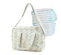 Sac À Langer Mignon Tote Organisateur Avec Panier Et Pochette En Mélange De