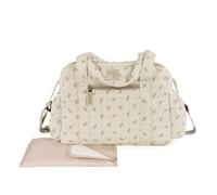 Sac à langer Mimosa Rose - Beige/rose et Beige/vert