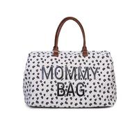 Childhome - Sac à langer Mommy Bag, grande contenance, tapis à langer, poche isotherme - Leopard