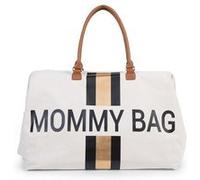 Childhome Mommy Bag Sac à main Noir, Or, Blanc Coton, Nylon, Cuir bycast, Polyester