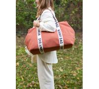 Childhome Sac à langer Mommy Bag – Grande contenance, tapis à langer – Signature Terracotta