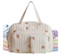 Sac à Langer - Multi-Poches avec Sangle Ajustable pour Rangement de Couches | Sac Femme Voyage avec Fermeture Éclair | pour Camping extérieur, randonnée, pêche, Sport, hôpital, maternité, Parent