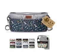 Sac à langer, organiseur pour poussette, avec porte-gobelet, universel et fermeture éclair (modèle 3)