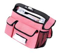 Sac à langer portable à suspendre pour poussettes, poches d'accès rapide sécurisées par des sangles pour la commodité parentale, poussettes, organisateur de guidon