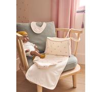 Sac à langer poupon personnalisable + couche + bavoir cherry TU