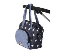 Bayer-Chic Sac à langer pour poupée 2000 – Motif étoiles – Bleu marine TU