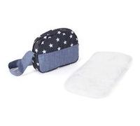 BAYER CHIC 2000 Sac à langer pour poupée, bleu marine