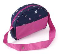 Bayer-Chic – Sac à langer pour poupée 853-33 – Papillon Bleu marine/Rose