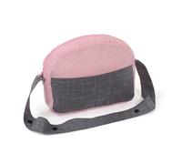 Bayer Chic 2000 853 15 - Sac à Langer pour poupée - Bayer Chic 2000 - Accessoire de poupée - Mélange Gris/Rose