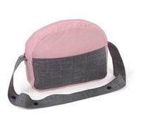 Sac à langer pour poussettes de poupées gris rose G