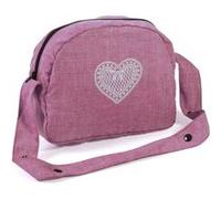 Bayer 2000-Bayer Chic 2000-Sac, Sac à Langer, Accessoire de poupée, 853-62, Jean Rose