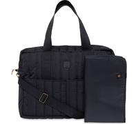 Jollein Sac à langer Puffed Moos - Noir - Imperméable - Sac pour poussette - Multifonctionnel - Noir, Noir, contemporain