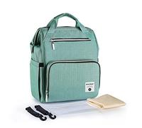 Sac à langer Sac à dos, Jain Ya NA multifonction étanche Sac à langer Sac à dos de voyage pour baby Care avec bandoulière pour poussette, grand tiroir Grande capacité, durable et élégante