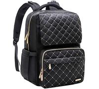 Sac à langer Sac à dos - Sacs à langer avec matelas à langer Maternity Nappy Bag Sac à dos multifonctionnel pour papas mamans, grande capacité, imperméable et élégant de BAMOMBY (Noire)