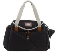 BÉABA, Sac à Langer Sydney II, Modulable, Grande contenance, Rangements multiples, Grand espace à langer cocoon, Pochette repas isotherme, Système attache poussettes, Anses transport, Noir