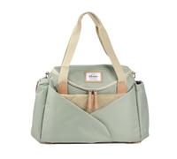 Béaba Sac à langer Sydney II – Modulable, grande contenance, pochette repas isotherme – Vert sauge